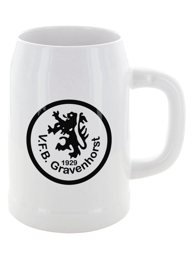 Bierkrug 0,5l Logo