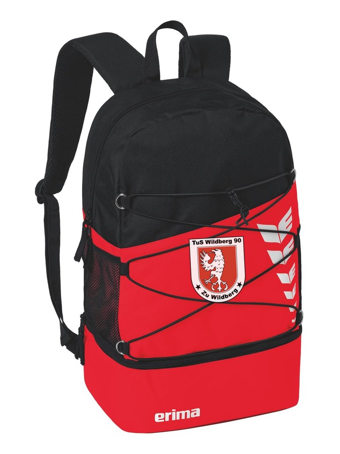 Erima Six Wings Rucksack mit Bodenfach