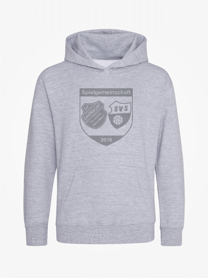 Hoodie All Grey Kids Unisex