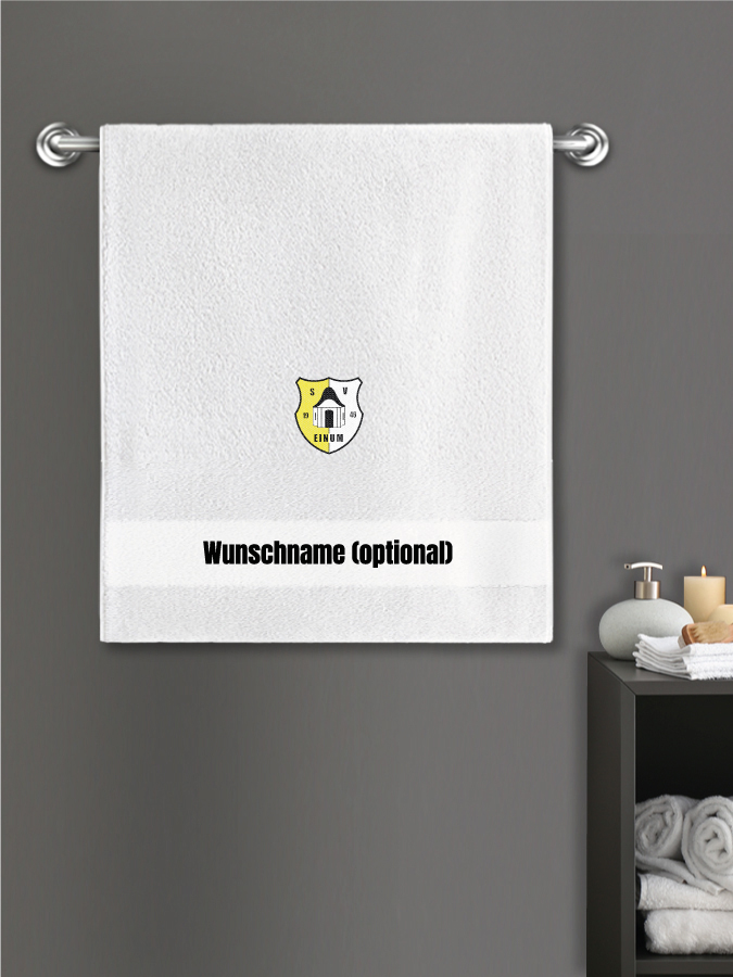 Badehandtuch Team Sticklogo