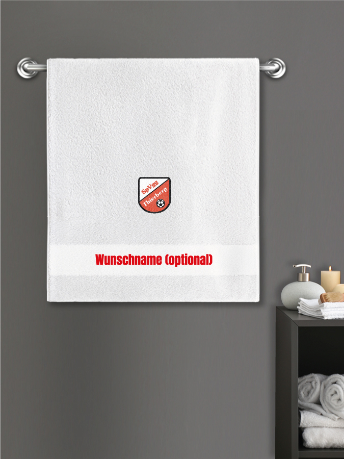 Badehandtuch Team Sticklogo
