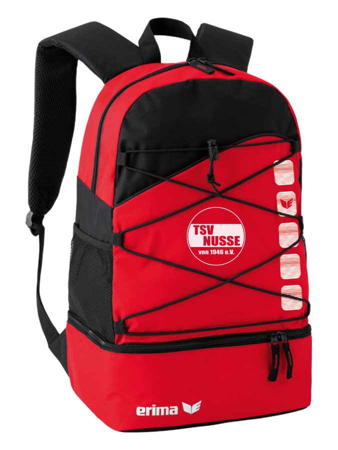 Erima Club 5 Multifunktionsrucksack mit Bodenfach