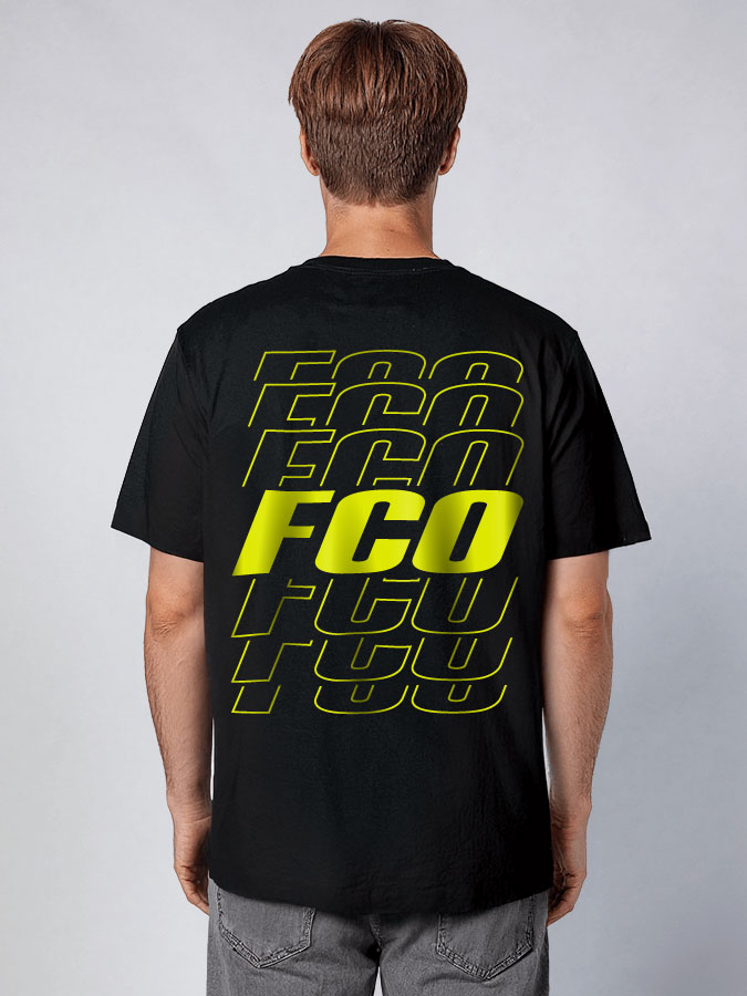 Oversized Shirt Neon Herren