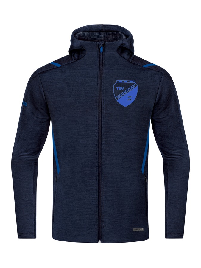 Jako Freizeitjacke Challenge mit Kapuze