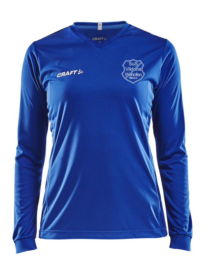 Craft Squad Go Trikot Solid Langarm-Trikot Damen