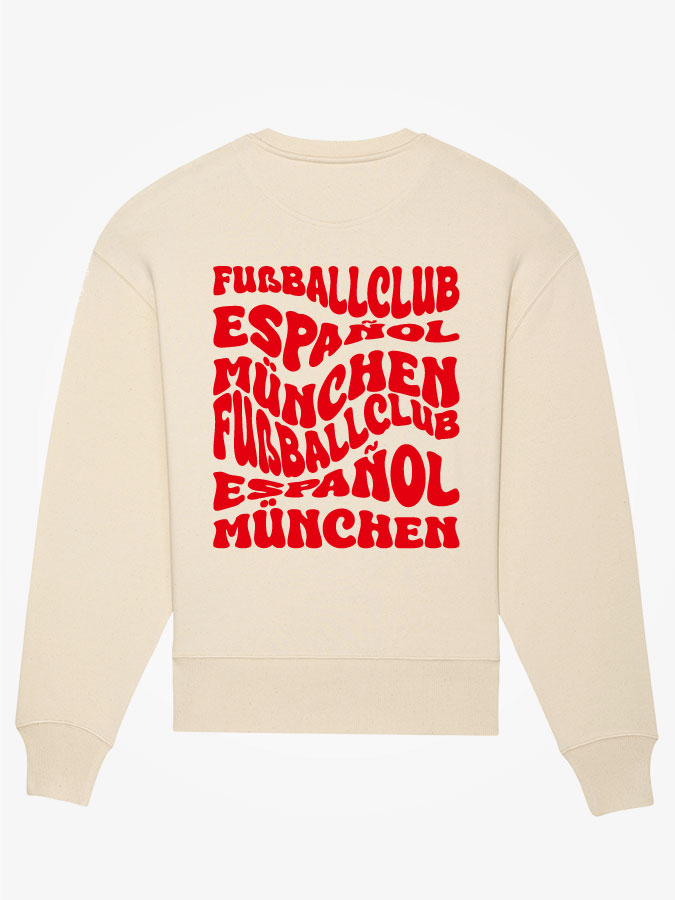 Oversized Sweater Wavy Herren