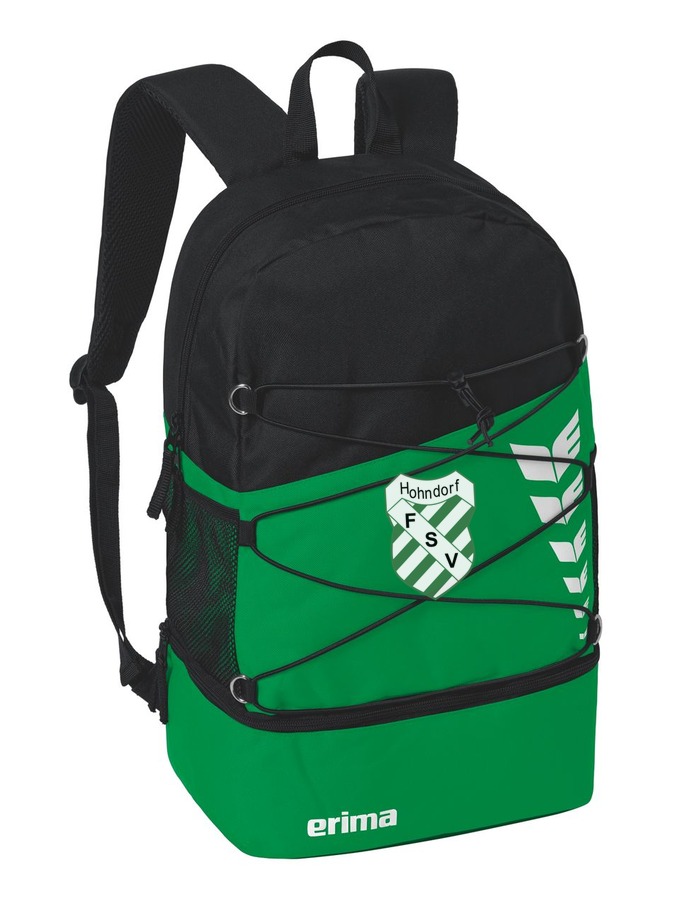 Erima Six Wings Rucksack mit Bodenfach