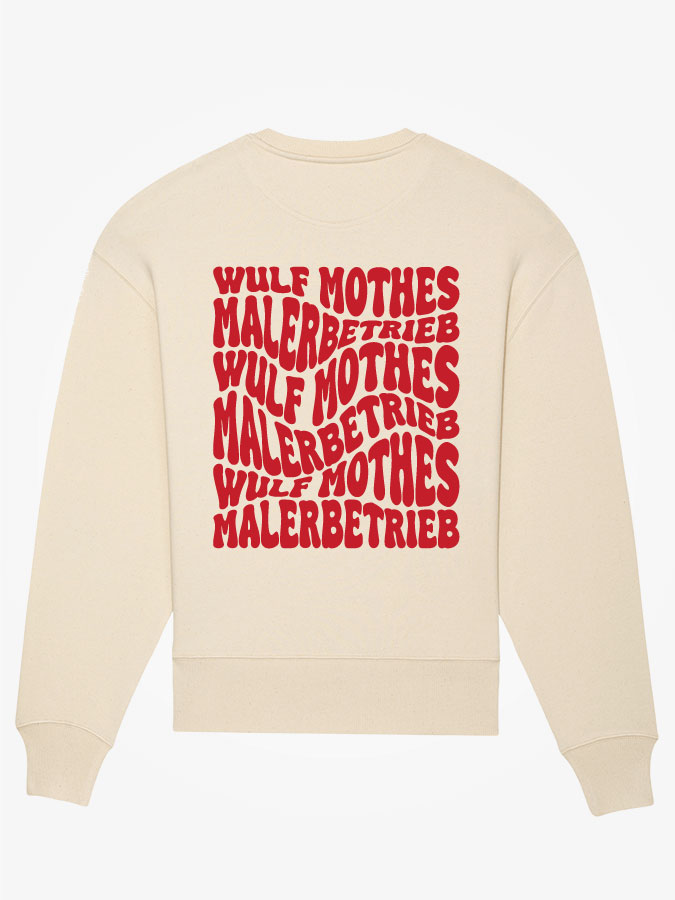 Oversized Sweater Wavy Herren