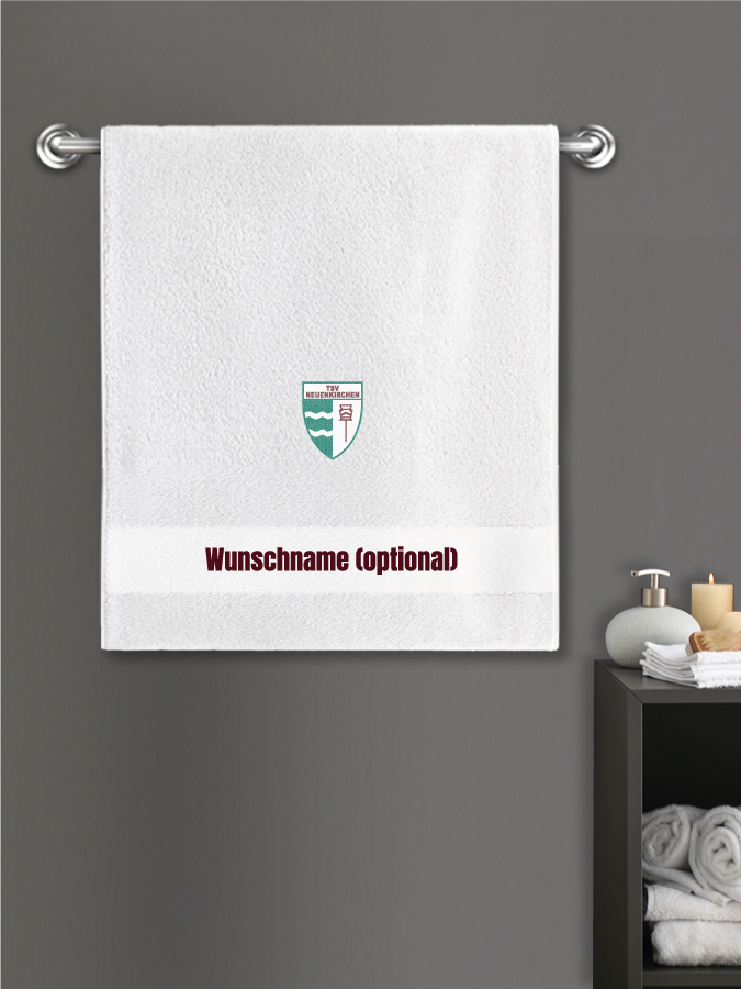 Badehandtuch Team Sticklogo