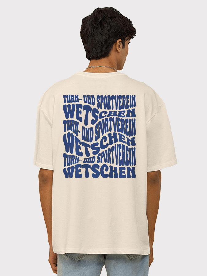 Oversized Shirt Wavy Herren