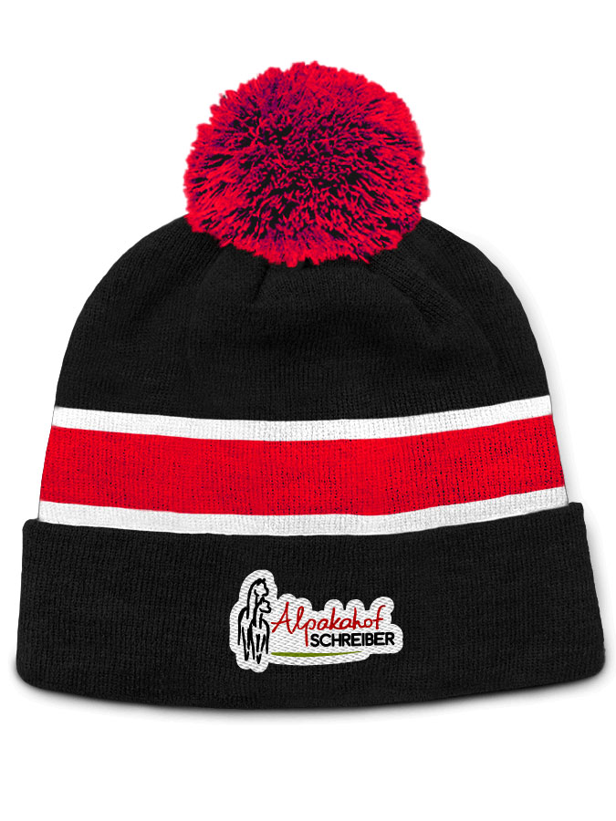 Bommelmütze Sticklogo