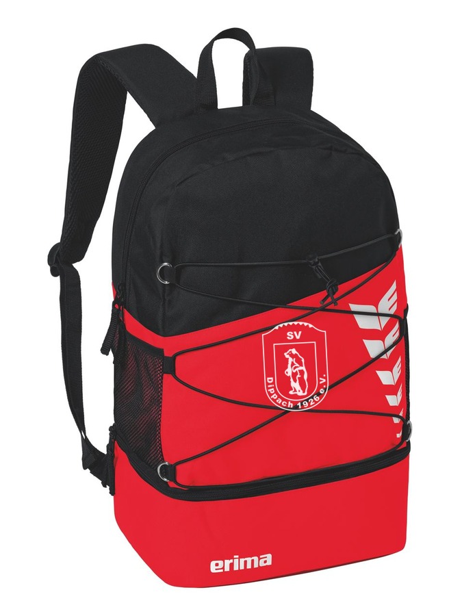 Erima Six Wings Rucksack mit Bodenfach