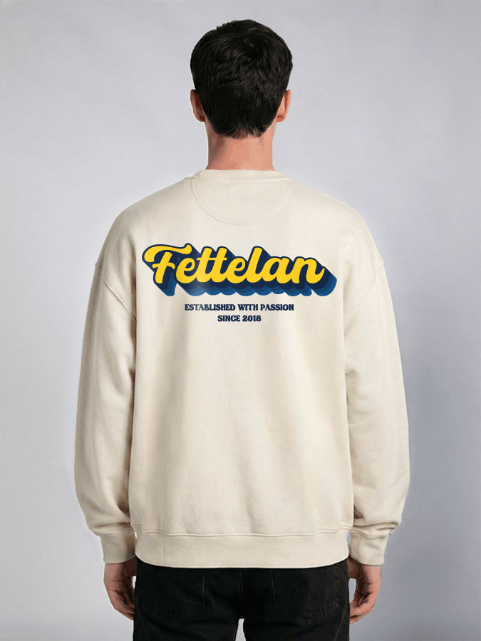 Oversized Sweater Vintage Herren