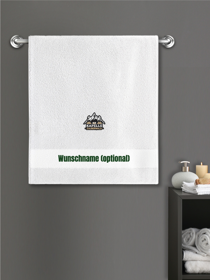 Badehandtuch Team Sticklogo