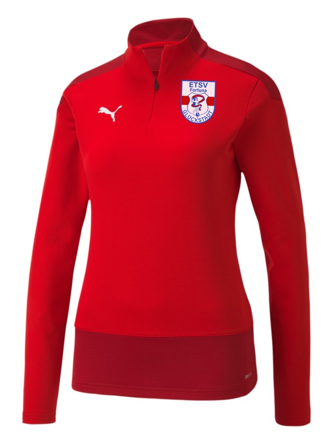 PUMA teamGOAL 23 HalfZip Sweatshirt Damen