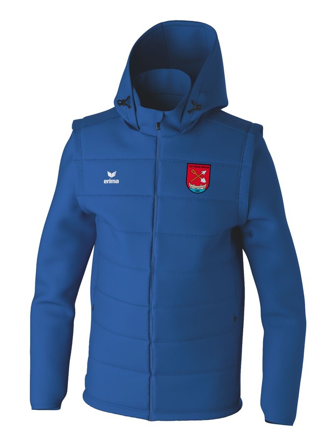 Erima Team Jacke mit abnehmbaren Ärmeln
