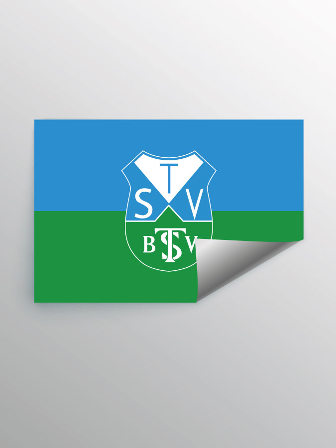 Aufkleber DIN A7 Logo
