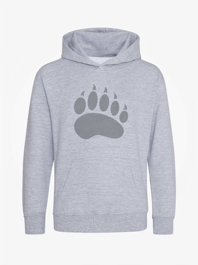 Hoodie All Grey Kids Unisex