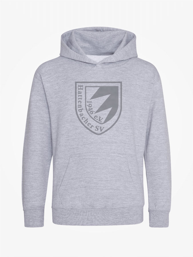 Hoodie All Grey Kids Unisex