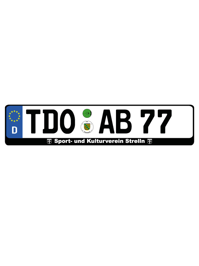 Kennzeichenhalter Kalden (2er Set)