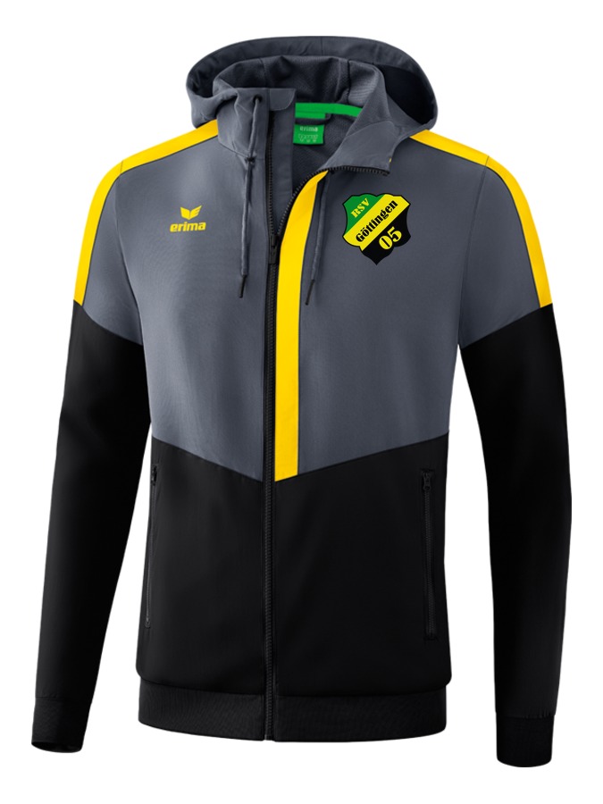 Erima Squad Tracktop Jacke mit Kapuze