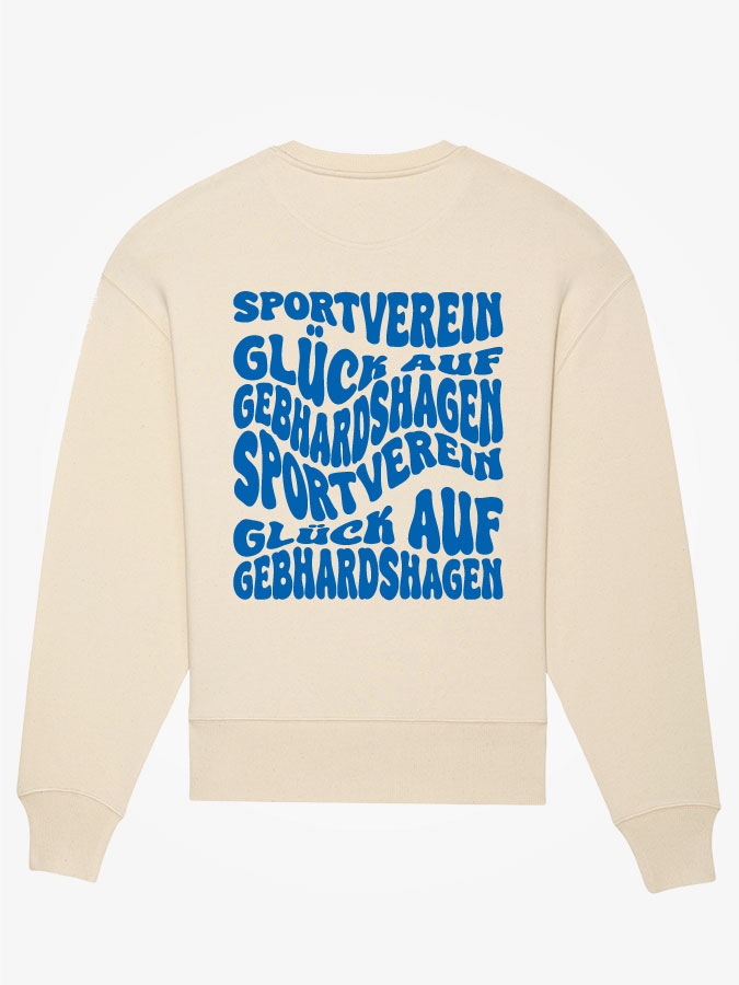 Oversized Sweater Wavy Herren