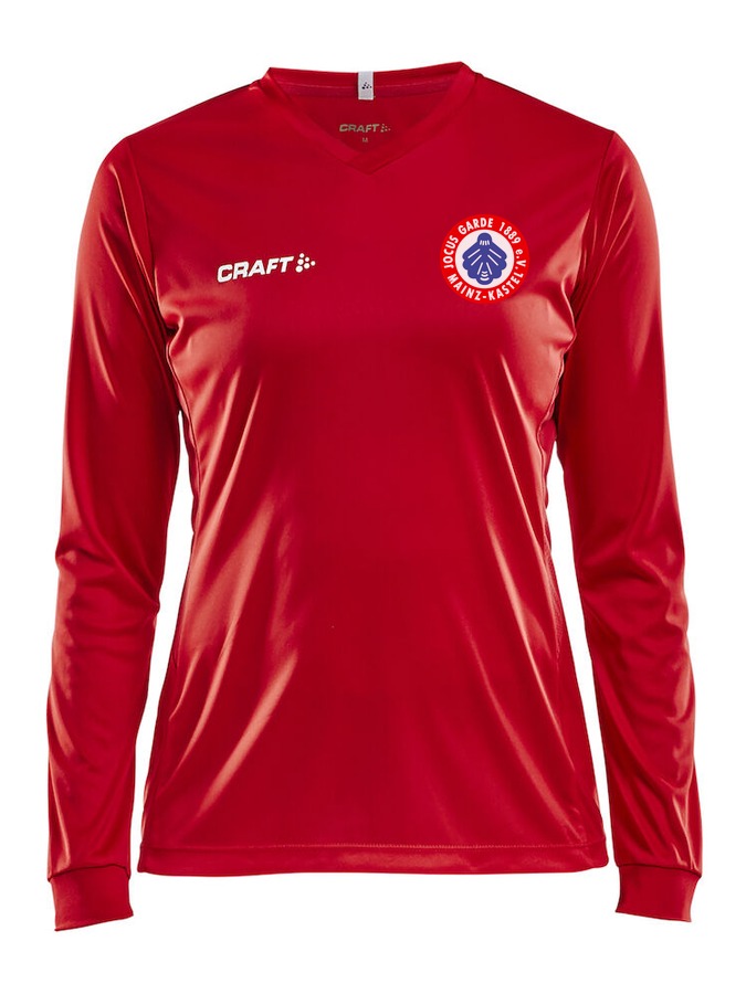 Craft Squad Go Trikot Solid Langarm-Trikot Damen