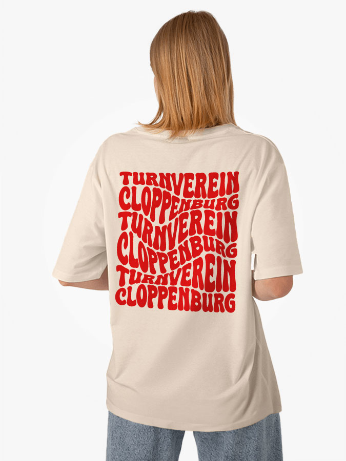 Oversized Shirt Wavy Unisex