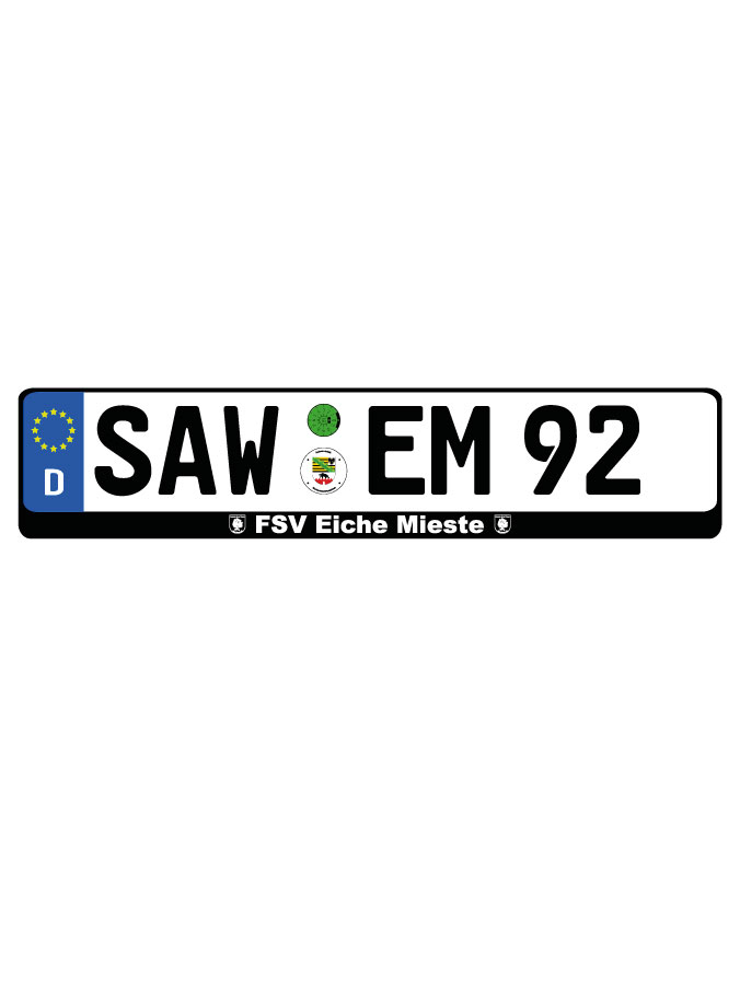 Kennzeichenhalter Kalden (2er Set)