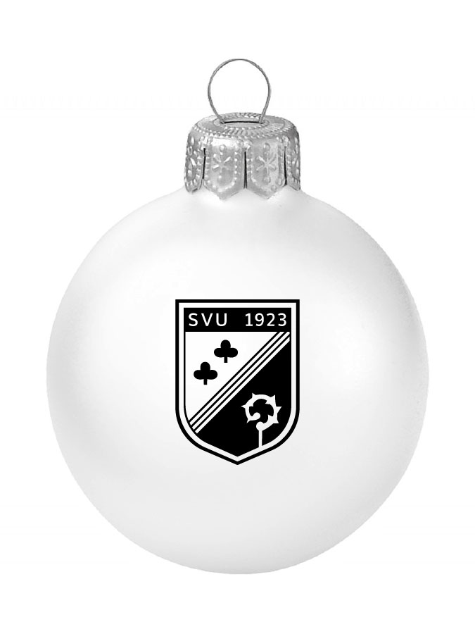 Weihnachtskugel Logo 8cm