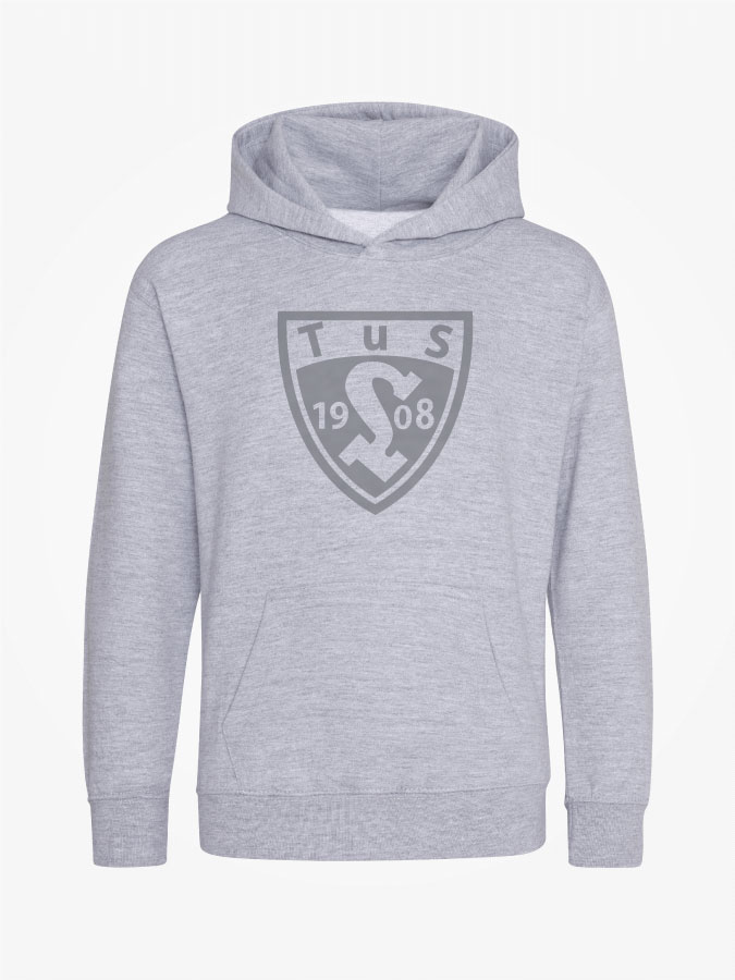 Hoodie All Grey Kids Unisex