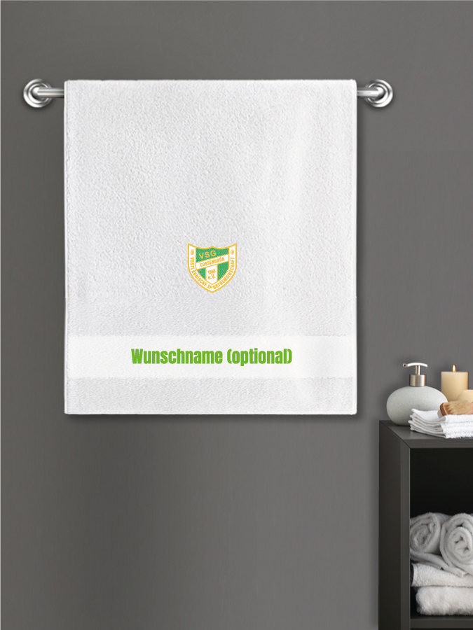 Badehandtuch Team Sticklogo