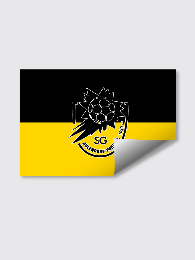 Aufkleber DIN A7 Logo