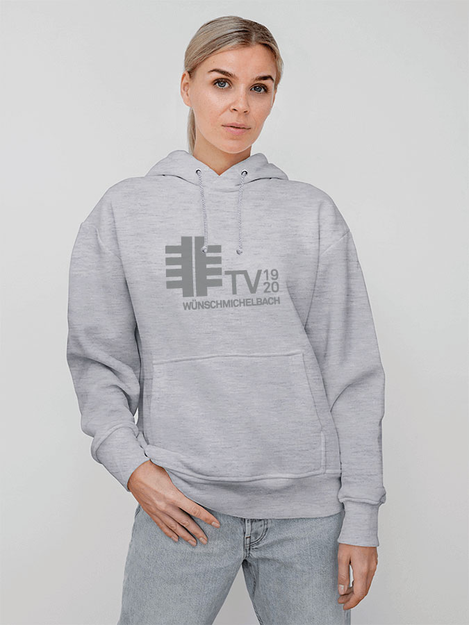 Hoodie All Grey Unisex