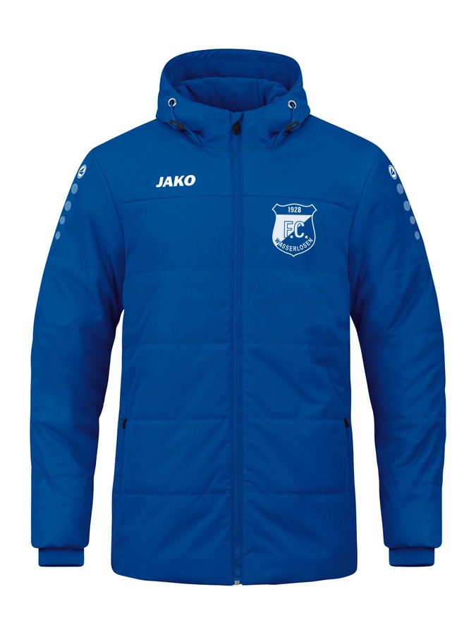 Jako Coachjacke Team mit Kapuze