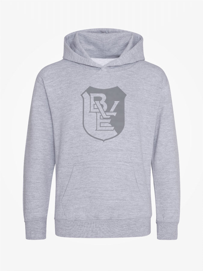 Hoodie All Grey Kids Unisex