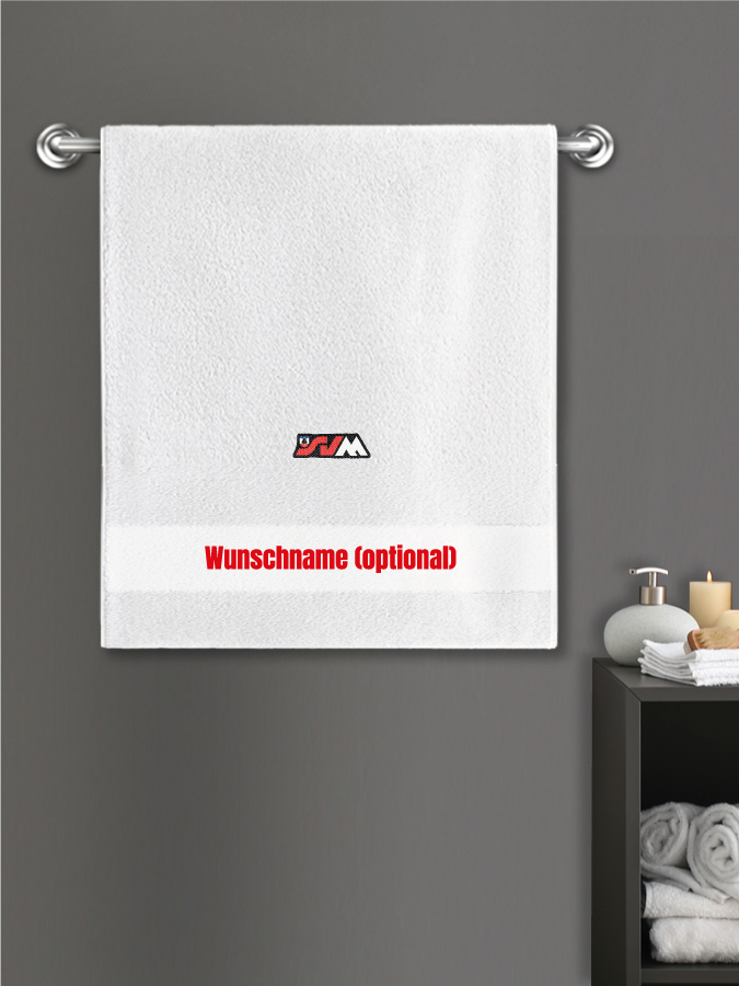 Badehandtuch Team Sticklogo