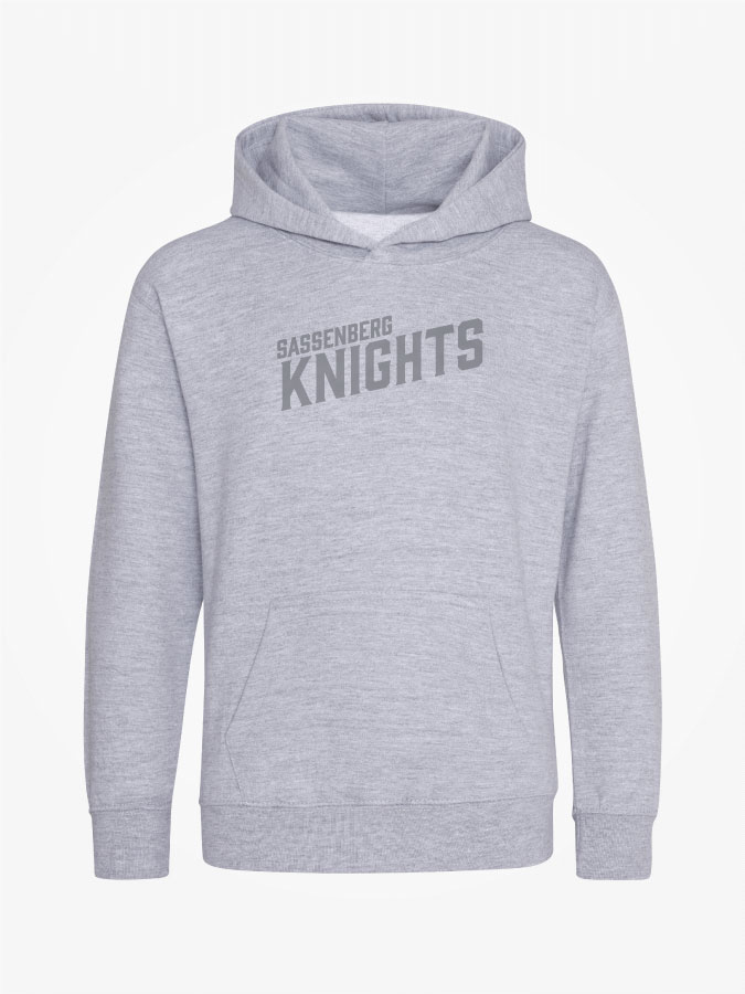 Hoodie All Grey Kids Unisex