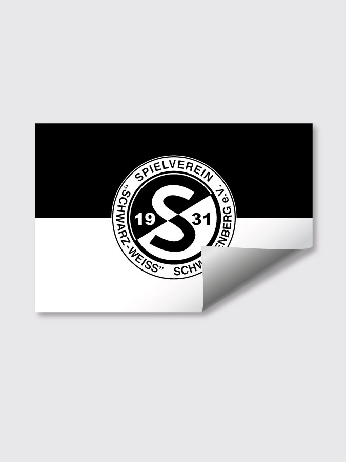 Aufkleber DIN A7 Logo