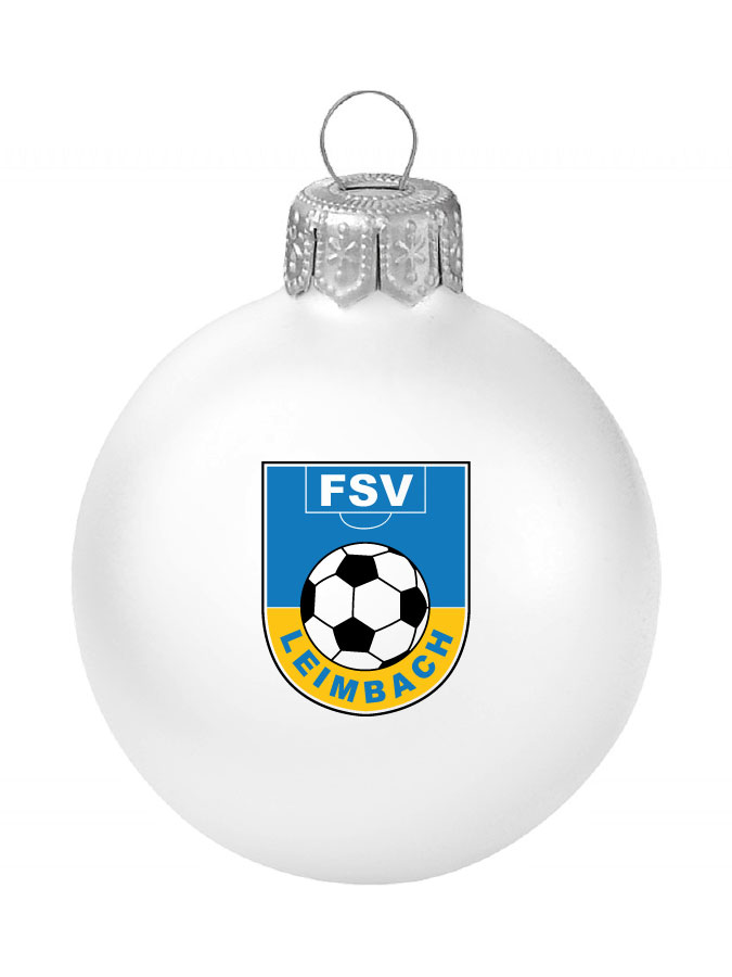Weihnachtskugel Logo 8cm