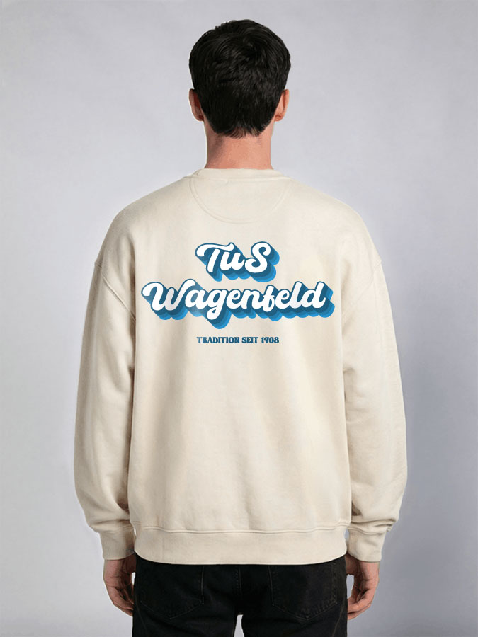 Oversized Sweater Vintage Herren