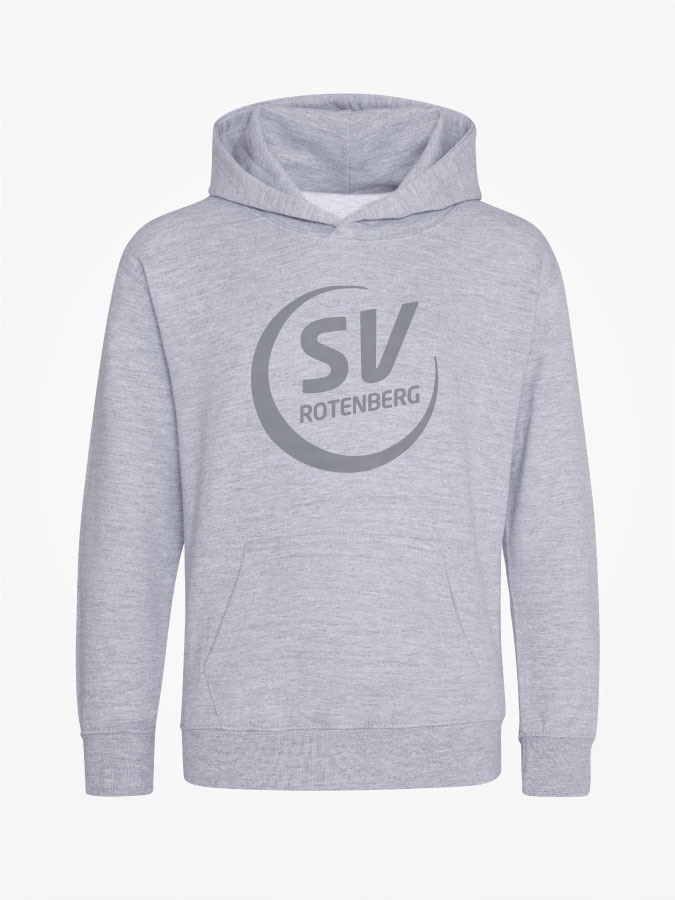 Hoodie All Grey Kids Unisex