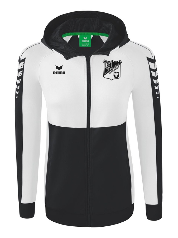 Erima Six Wings Trainingsjacke mit Kapuze Damen