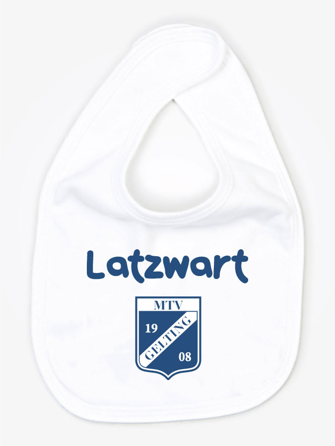 Babylätzchen Latzwart
