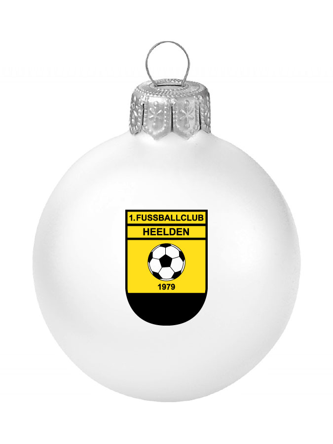Weihnachtskugel Logo 8cm