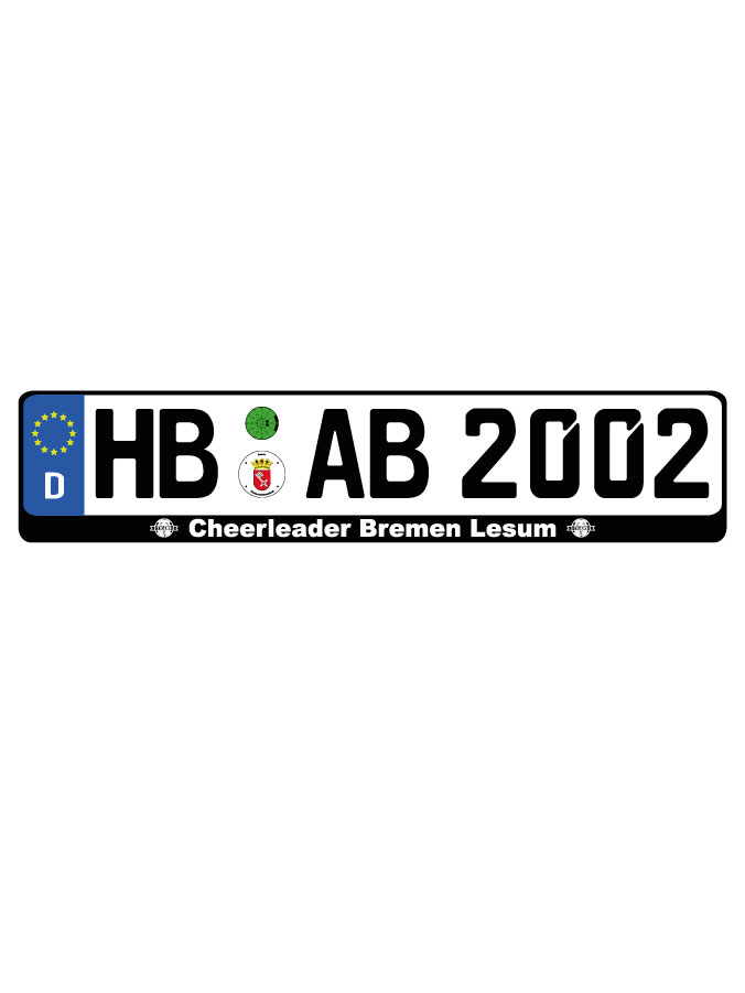 Kennzeichenhalter Kalden (2er Set)