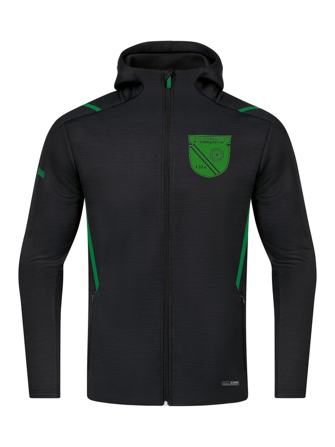 Jako Freizeitjacke Challenge mit Kapuze