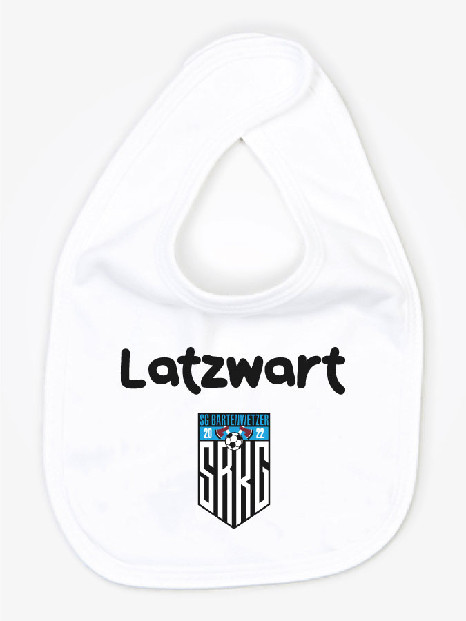 Babylätzchen Latzwart