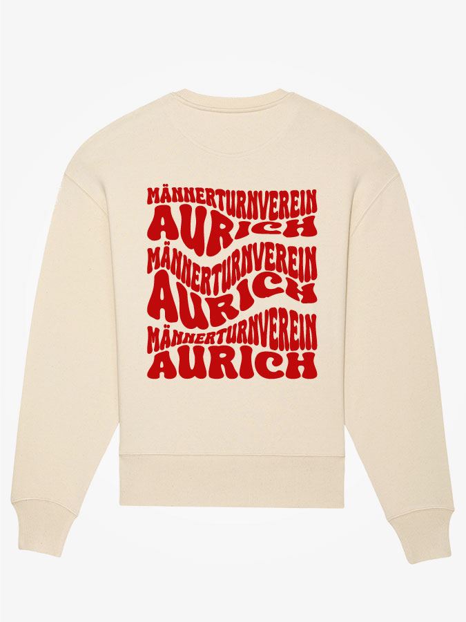 Oversized Sweater Wavy Herren
