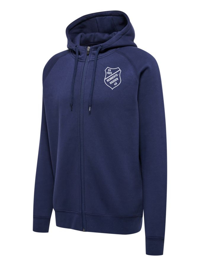 Hummel Red Heavy Zip Hoodie